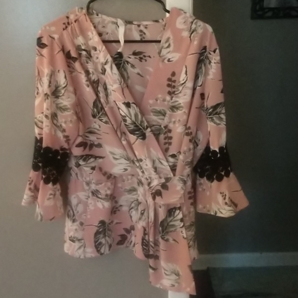 Faux Wrap Top!